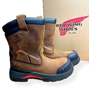 New Red Wing Boots Size 10.5‎ B 4202 Pull On Non-Metallic King Toe Waterproof